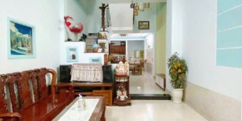 Nhà 4 tầng hẻm 8m đường Tân Hương, 64m2 nở hậu, 4PN, nhà mới ở ngay, Chỉ 9.2 tỷ