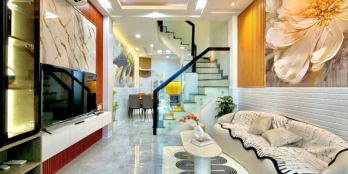 NHÀ ĐẸP BÌNH THẠNH - DỌN VÀO Ở NGAY– HẺM THÔNG TĂNG BẠT HỔ – 5P QUA Q1