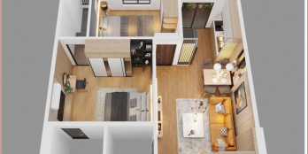 Chung cư Bình An, căn 54 m2 - 1.5x tỷ thanh toán tiến độ