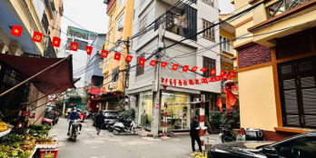 Bán nhà Trích Sài, Tây Hồ. Nhà đẹp 5tầng, mt 6m3, Ô tô tránh, Kinh Doanh, Làm Vp