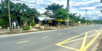 800 triệu - nhà giấy tờ 3 lá - mặt tiền đường 10,5m xã Bà Nà