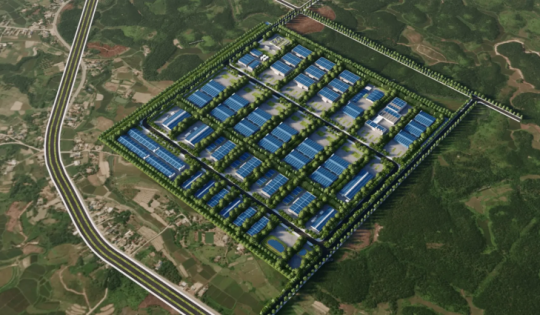 Cụm công nghiệp phía Đông Đầm Hà B