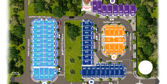    Tổng quan dự án Phước Điền Midtown