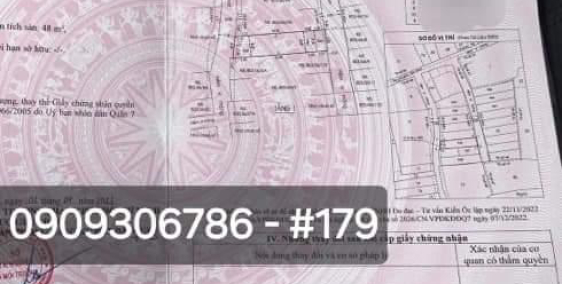 ĐẤT ĐẸP QUẬN 7 MẶT HẺM XE HƠI NHÀ C4 TIỆN XÂY MỚI 68.2M2 CHỈ 6.75 TỶ 