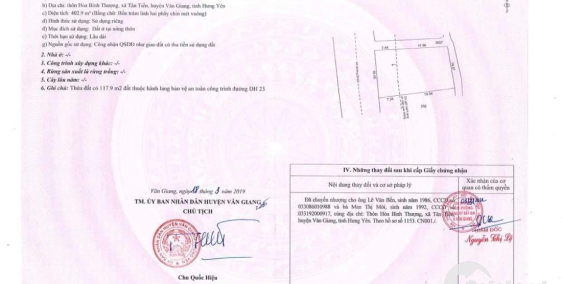 Bán đất tặng biệt thự vườn đẹp nhất xã Tân Tiến, huyện Văn Giang, 