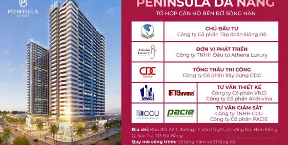 Sở hữu ngay căn hộ Peninsula Đà Nẵng 63,6m2 chỉ với 55tr/m2, sổ hồng lâu dài