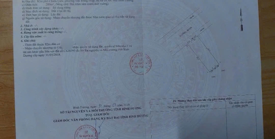 Bán đất tặng dãy nhà trọ cũ tại Chiêu Liêu Dĩ An.Dt 280m giá 7,5 tỷ Gc