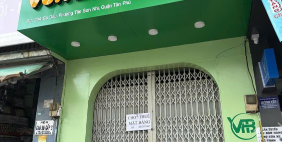 Cho thuê mặt tiền đường lớn vị trí sầm uất đông đúc 