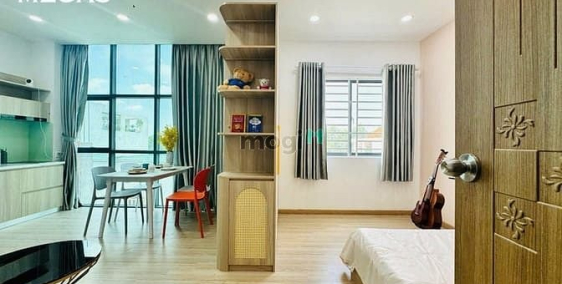 Nhà hàng - Khách sạn: Khai Trương Studio - Full Nội Thất - Máy Giặt Riêng Ngay T