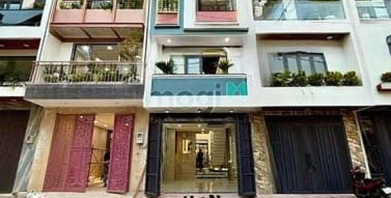 Bán nhà riêng: Nhà có thang máy 1 sẹc đường TX 25, DT:4x19M, Lửng, 3Lầu, 4PN, p.