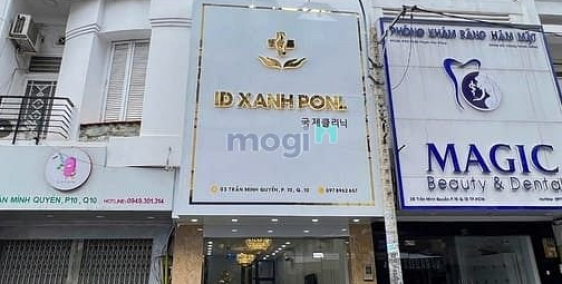 Bán nhà riêng: Bán nhà mặt tiền Trần Minh Quyền Q10, 4x20m nở hậu, giá 25 tỷ