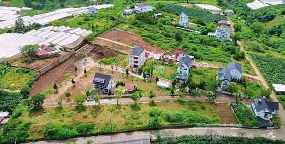 Bán đất thổ cư: Bán đất 2 mặt tiền khu biệt thự Richland Măng Lin Đà Lạt, hơn 5 