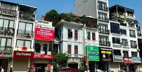Bán nhà riêng: Bán nhà mặt phố Hồng Tiến, 6 tầng thang máy, Kinh doanh DT 100m2 