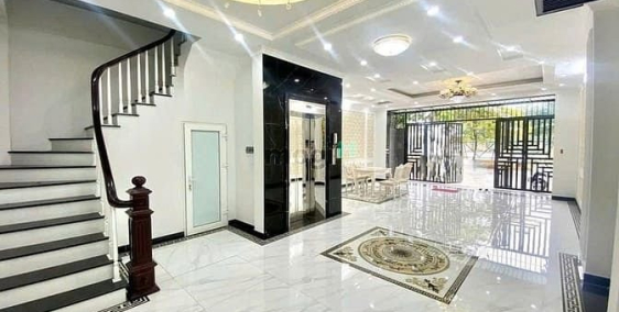 Bán biệt thự: Bán nhà Thái Thịnh Đống Đa 60m2x6T mặt tiền 6,6m ngõ thông ô tô tr