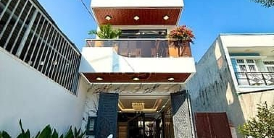 Bán nhà phố dự án: Nhà mặt tiền có thang máy, DT:4x25M, Lửng, 3 Lầu, 4PN, P.Thờ,