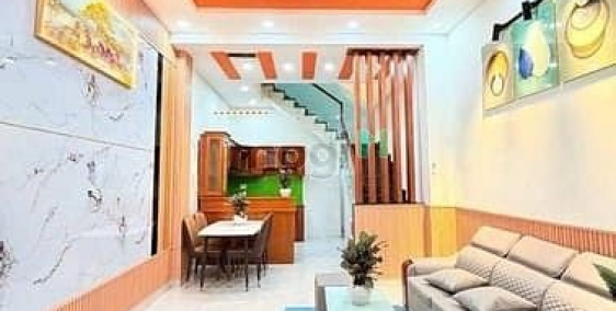 Bán nhà riêng: Bán Nhà Mới Cứng|Hẻm 5M| 4X11 4 Tầng KÊNH TÂN HÓA 4PN 4WC Giá 6 T