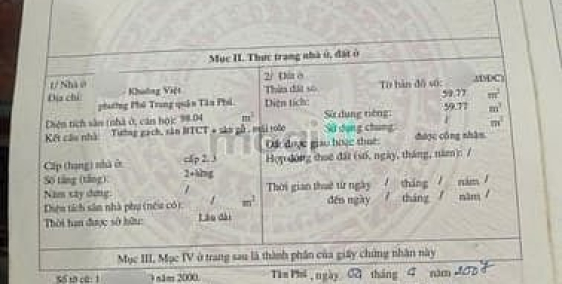 Bán nhà riêng: Cần bán nhà hẻm 7m khuông việt , 4,3x14, 5,8 tỷ