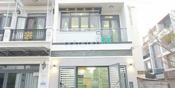 Bán nhà riêng: Nhà Phố hiện đại xây dựng mới - Mặt tiền đường 6m KDC Sài Gòn Mới