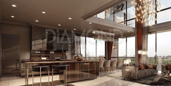 Bán căn hộ chung cư: Bán Penthouse 4PN, 4WC có sân vườn diện tích lớn tại Diamon