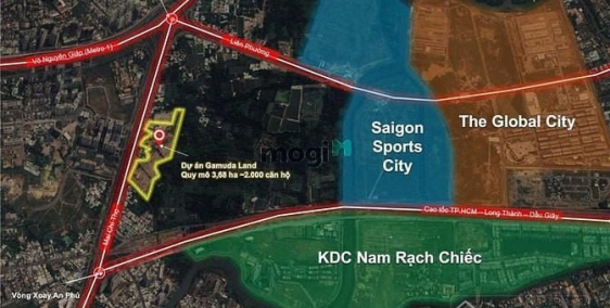 Bán căn hộ chung cư: Booking đợt 1 dự án Eaton Park Mai Chí Thọ Q2 từ CĐT Gamuda