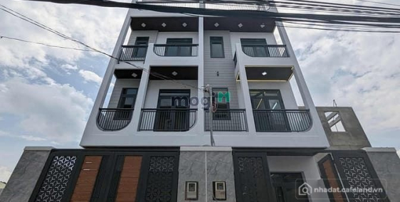 Bán nhà riêng: Bán Nhà 4 Tầng Hẻm Xe Hơi 5m, 68.3m2, Nguyễn Duy Trinh, Long Trườ