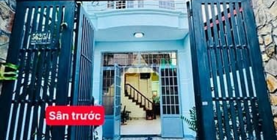 Bán nhà riêng: Bán nhà 2 mặt hẻm xe hơi đẹp (3,8x16) 562/5/4 QUANG TRUNG p11 Gò 