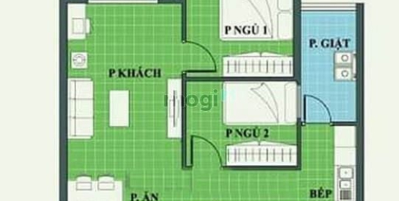 Bán căn hộ chung cư: Chính chủ bán CC Lotus Garden 2 Phòng Ngủ,Sổ Hồng sẵn, miễn