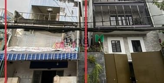 Bán nhà riêng: Bán NC4 sát mặt tiền Nơ Trang Long, P7 - Hẻm nhựa 6m - Xây hầm 6 