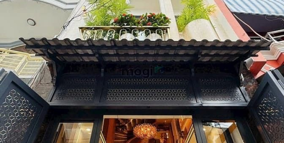 Bán nhà riêng: Bán nhà hẻm 3,5m sát mặt tiền Lê Văn Thọ,P.8, 3,8 x 12, giá 5.35 