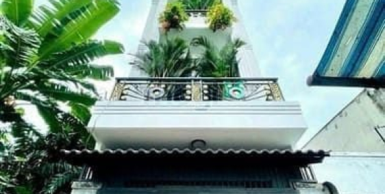 Bán nhà riêng: Bán nhà hẻm xe hơi đường Thống Nhất, P.16, 3,9 x 13, 4 tầng giá 6