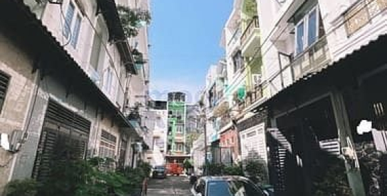 Bán nhà riêng: Nhà đường lê thị riêng hẻm xe tải 4 tầng 5 tỷ 890 phường thới an 