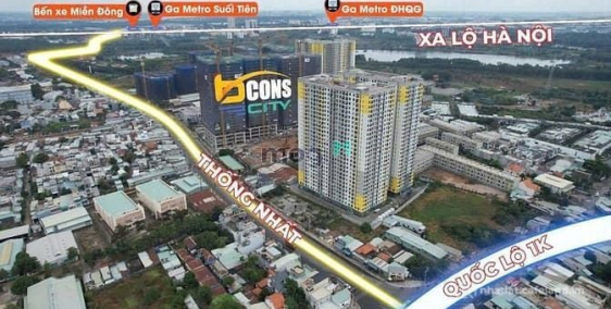 Bán căn hộ chung cư: Đầu tư căn hộ Green Diamond cạnh ga Metro lợi nhuận cho thu