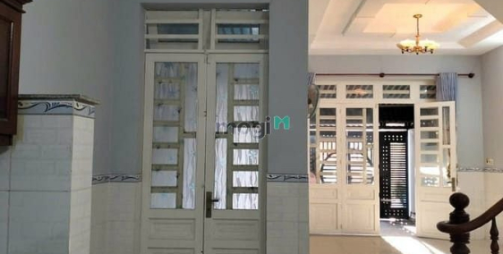 Bán nhà riêng: Bán nhà Thới Tam Thôn gần đường Bùi Thị Lùng 80m, nhà 1 trệt 1 lầ