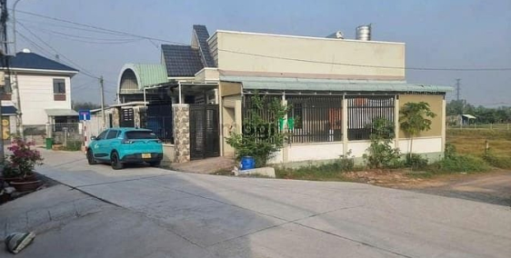 Bán nhà riêng: Nhà mái thái góc 2 mặt tiền, xã Tân An Hội. (Nhà đã hoàn công)