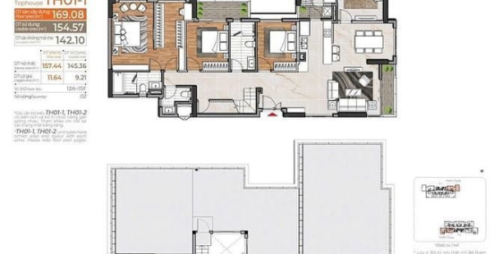 Bán căn hộ chung cư: Bán căn hộ Penthouse Cardinal Court Phú Mỹ Hưng. LH 0788 25