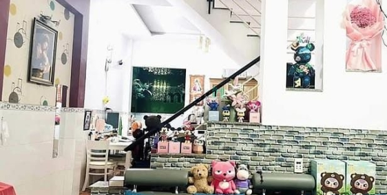 Bán nhà riêng:  Nhà đúc trệt lầu // Quang Trung p14 GV  DT : 4 X 11.5 PK, PB, 