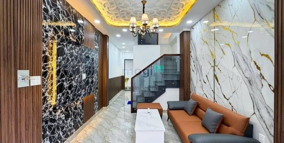 Bán nhà riêng: Nhà mới 1 lầu vào ở ngay đường 3m đường Trần Văn Khánh P.TTĐ - Qu