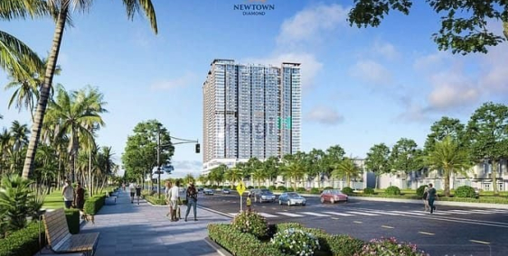 Bán căn hộ Mini, Dịch vụ: Bán căn hộ view biển dự án Newtown Diamond Đà Nẵng