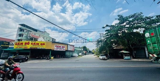 Bán đất thổ cư: Bán đất gần đường Bùi Văn Hòa sổ hồng góc 2 mặt tiền 182m2 giá 1