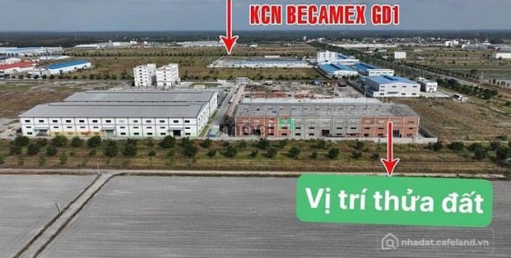 Bán đất thổ cư: Bán 500m2 Vành đai KCN Becamex, KP5, P. Minh Thành, tx Chơn Thàn