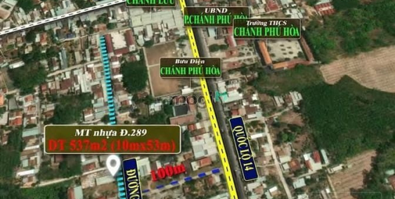 Bán đất thổ cư: Cần Bán Đất Mặt Tiền Đường Nhựa 289 – Ở Được, Kinh Doanh Tốt, Gầ