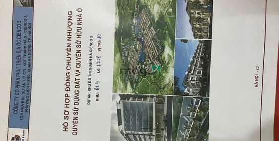 Bán đất thổ cư: Bán đất dự án thanh hà, hà nội.