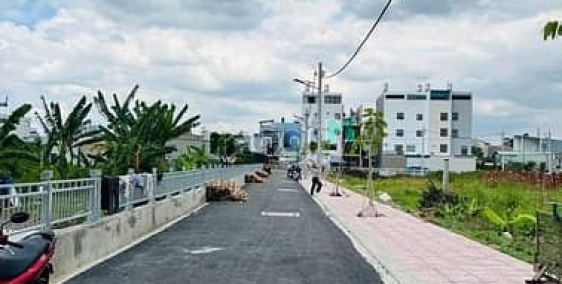 Bán đất thổ cư: Đất mặt tiền đẹp thạnh xuân 25 dt 4 x 15m nhanh chính chủ