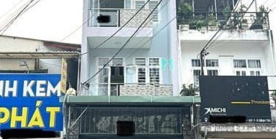 Nhà phố: Nhà 4x20 3 lầu mặt tiền - đường Trương Phước Phan