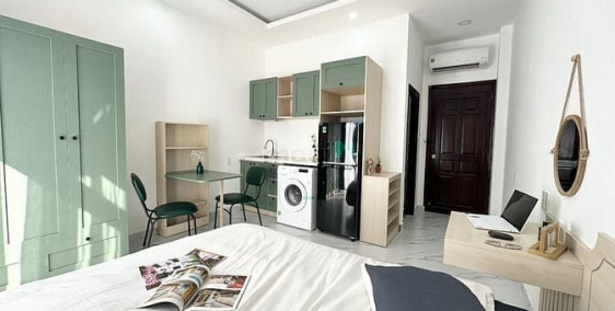 Căn hộ chung cư: Studio gần Vạn Hạnh Mall, CV Lê Thị Riêng, tòa nhà Viettel Quận