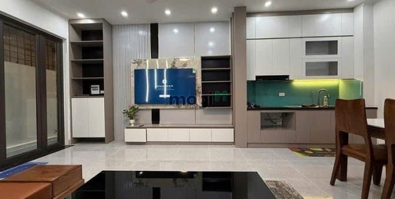 Nhà riêng: Cho thuê nhà ngõ 121 thái hà 75m x5T ô tô đỗ cửa