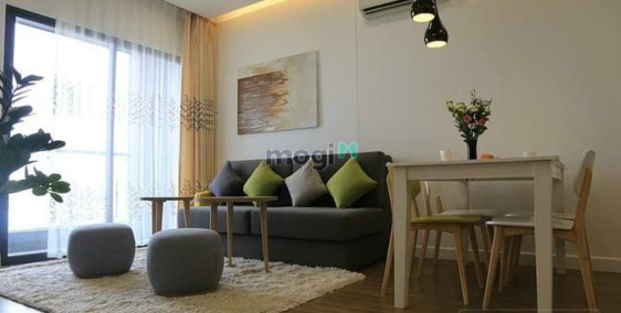Căn hộ chung cư: Cho thuê căn hộ Sky Center, 1PN/1WC, Full NT, giá 12tr/tháng.