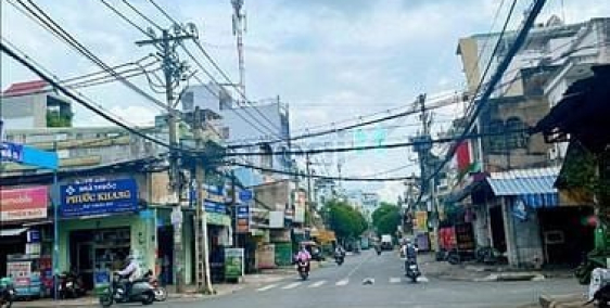 Nhà phố: Cho thuê nhà Mt Khuông việt 4,5x21. 2 lầu, 4Pn 4wc. 20 triệu