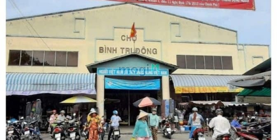 Nhà phố: Nguyên căn đối diện chợ Bình Trị Đông 4x20 1 Lầu 3 Phòng Ngủ