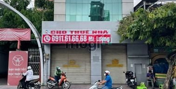 Nhà phố: Cho thuê nhà mặt tiền số 215G-215H Nơ Trang Long, P.12, Q.Bình Thạnh